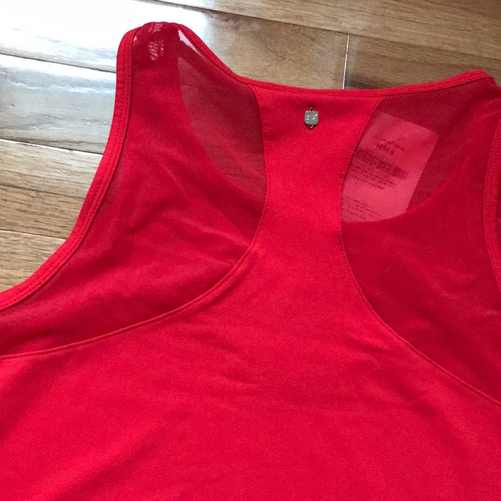 Fabletics Red Tank Top - Picture 4 of 5